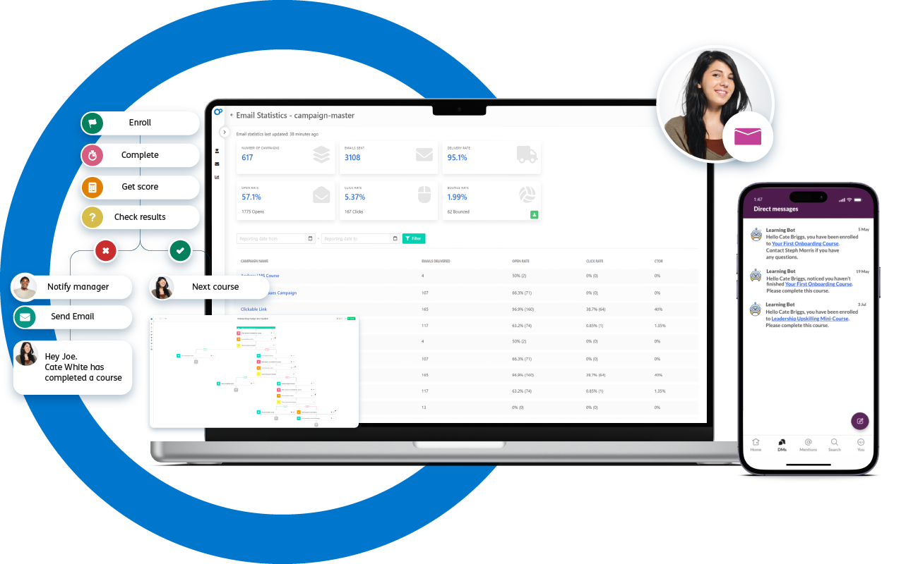 screenshot of Learning Pool Platform